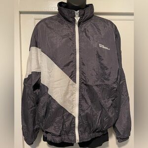 90’s Windbreaker Retro Jacket! 🖤🤍